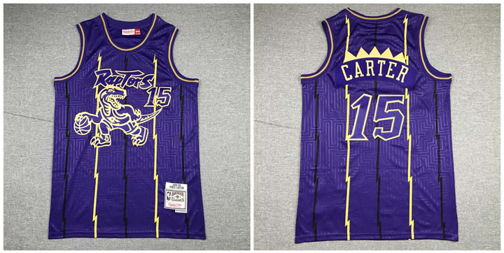 Raptors 15 Vince Carter Purple 1998-99 Hardwood Classics Jersey,We sell and wholesale Raptors 15 Vince Carter Purple 1998-99 Hardwood Classics Jersey on line form chian!